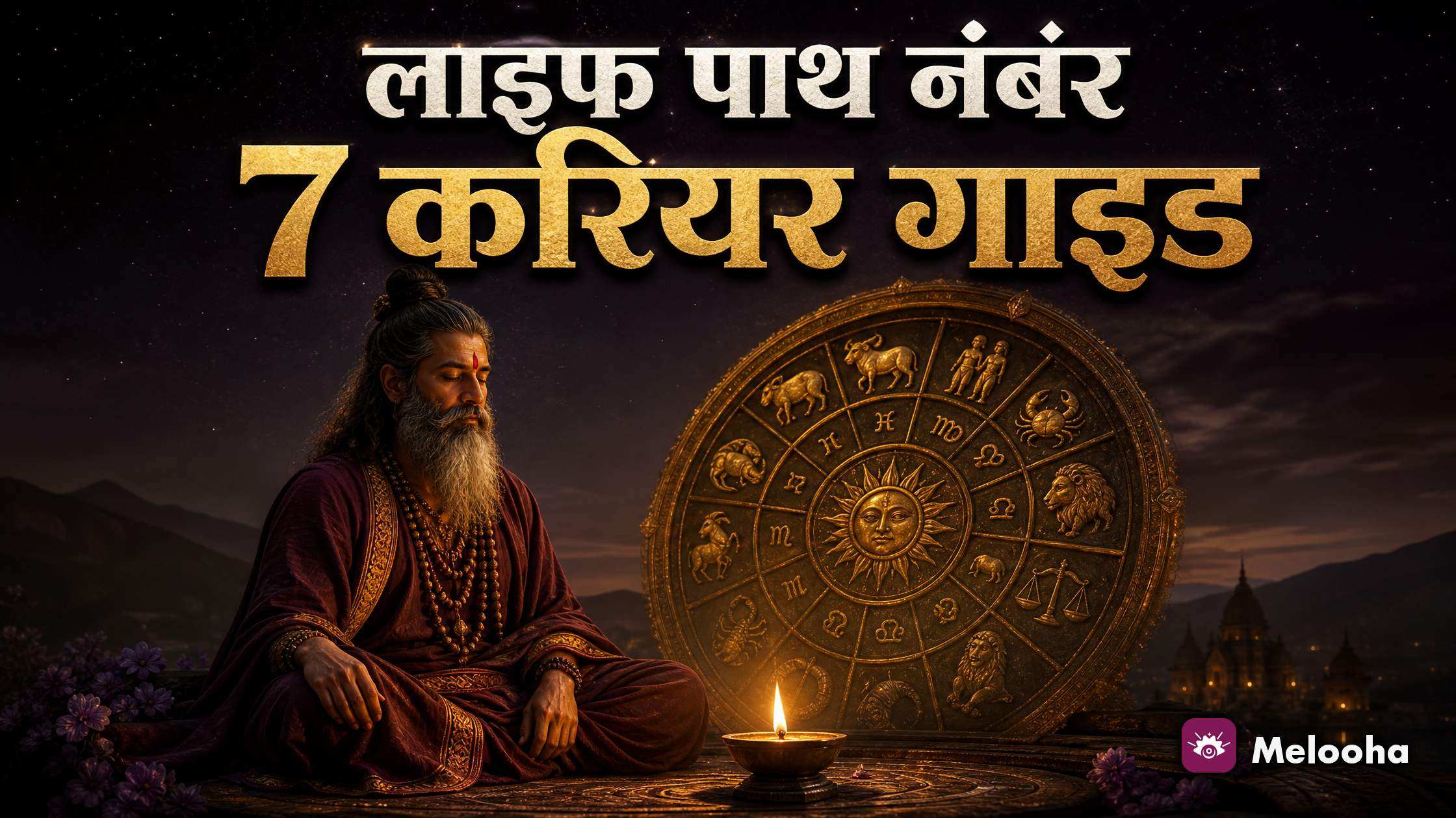 शांत पुस्तकालय जैसे कमरे में दूरबीन और माइक्रोस्कोप के पास बैठा एक व्यक्ति, जो लाइफ पाथ 7 के शोधकर्ता स्वभाव को दिखाता है